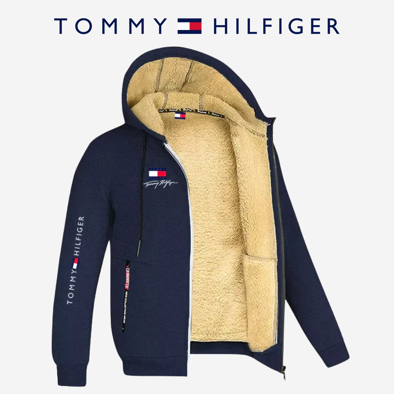 Sweat zippé doublé - Offre limitée Black Friday