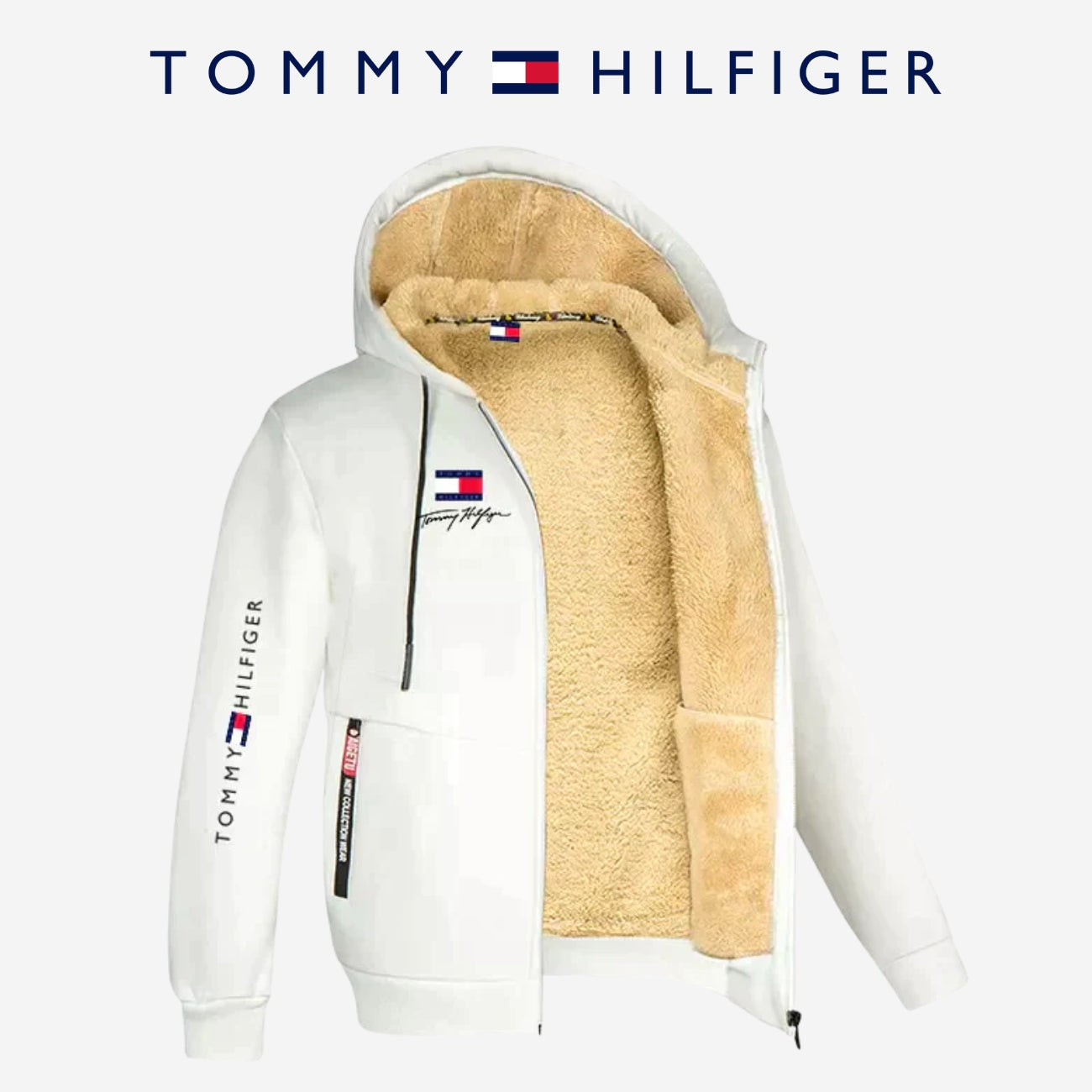 Sweat zippé doublé - Offre limitée Black Friday