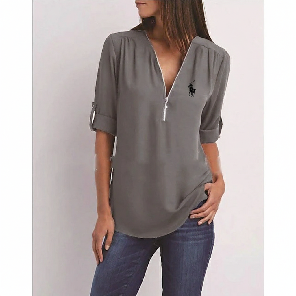 Blouse Parisienne Zip