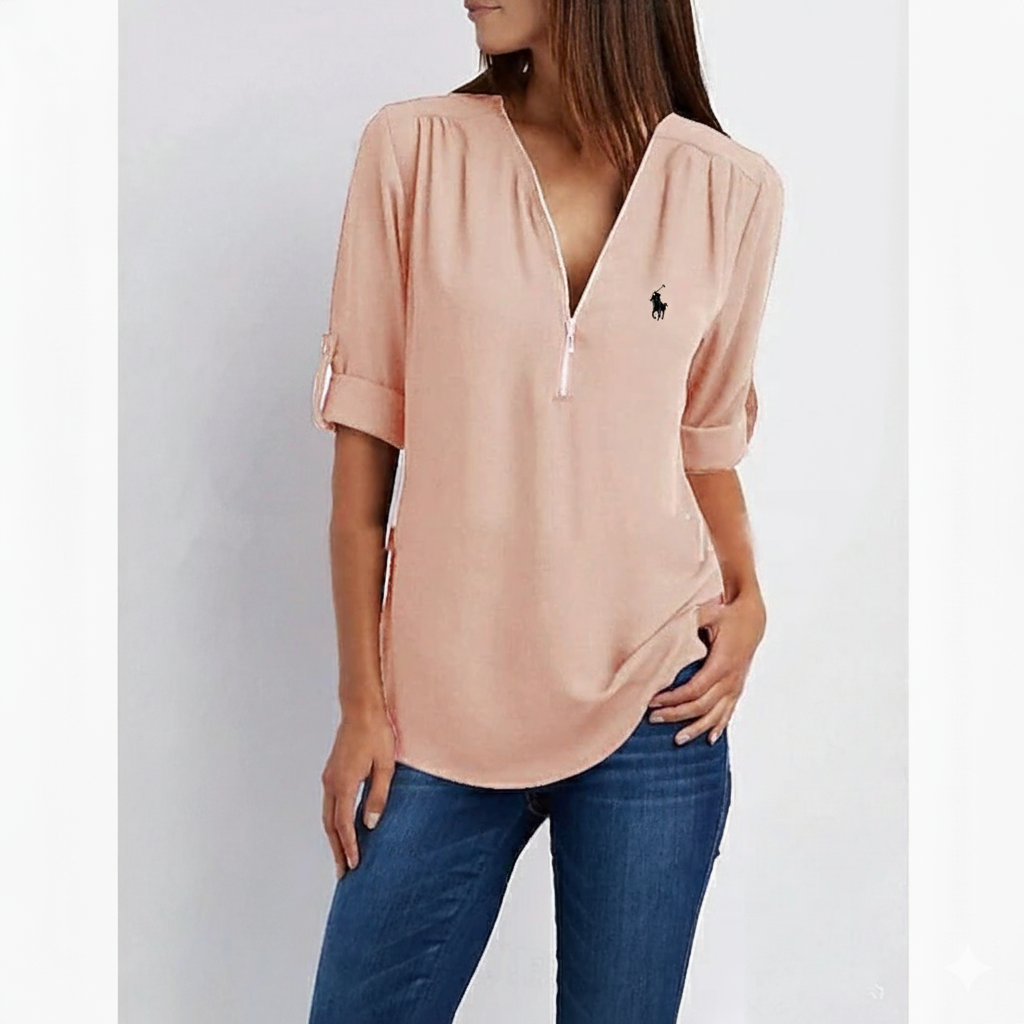 Blouse Parisienne Zip