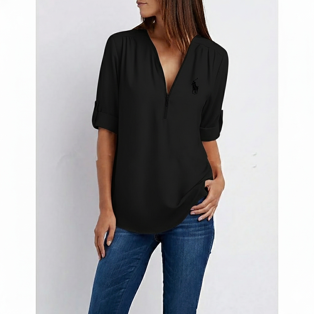 Blouse Parisienne Zip
