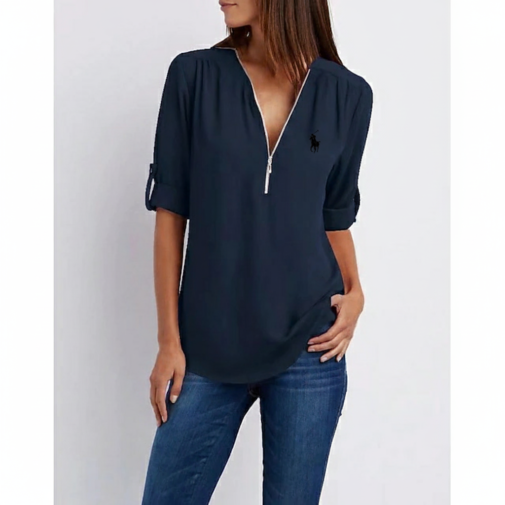 Blouse Parisienne Zip