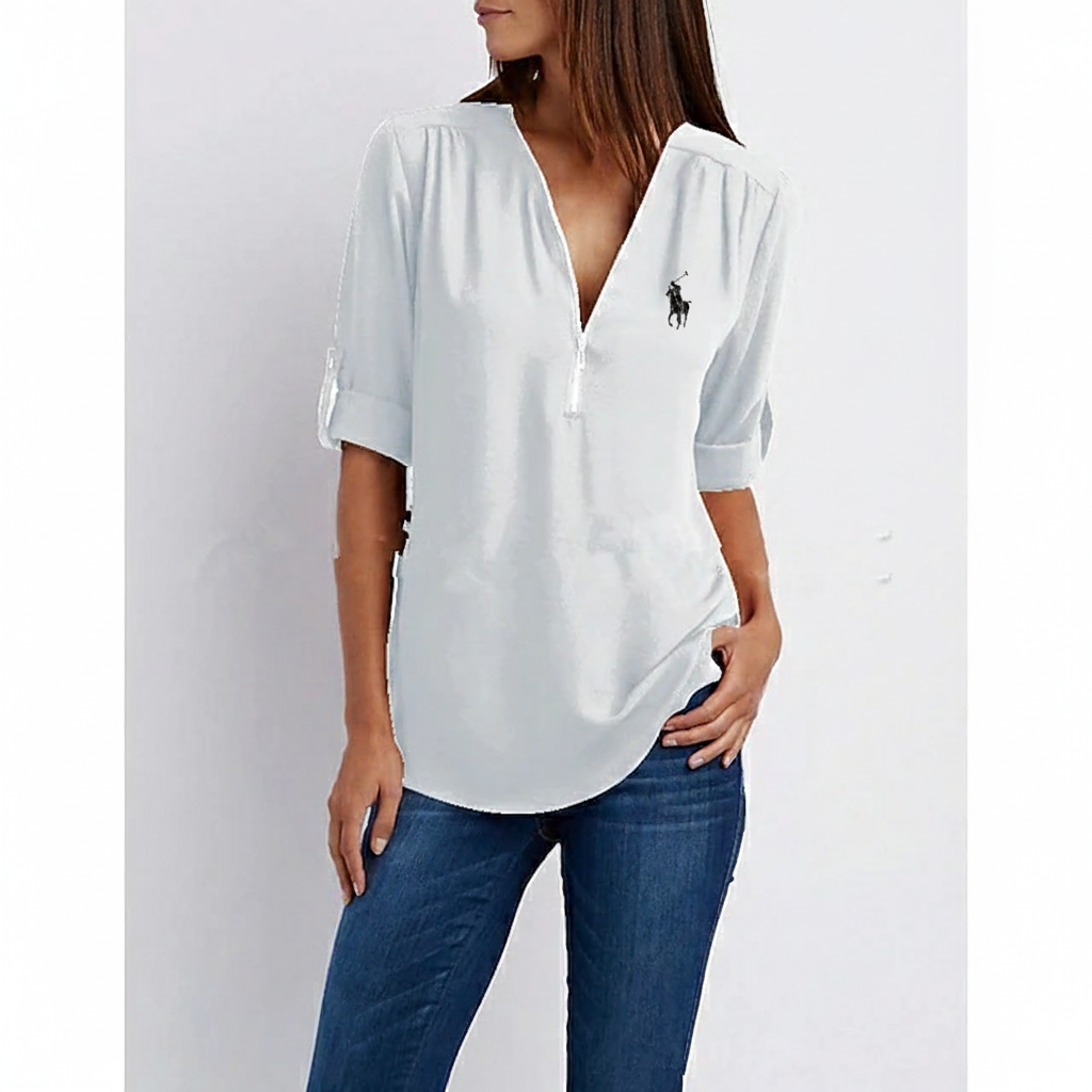 Blouse Parisienne Zip