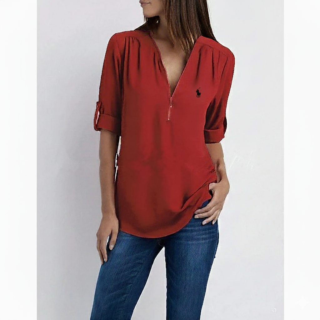 Blouse Parisienne Zip