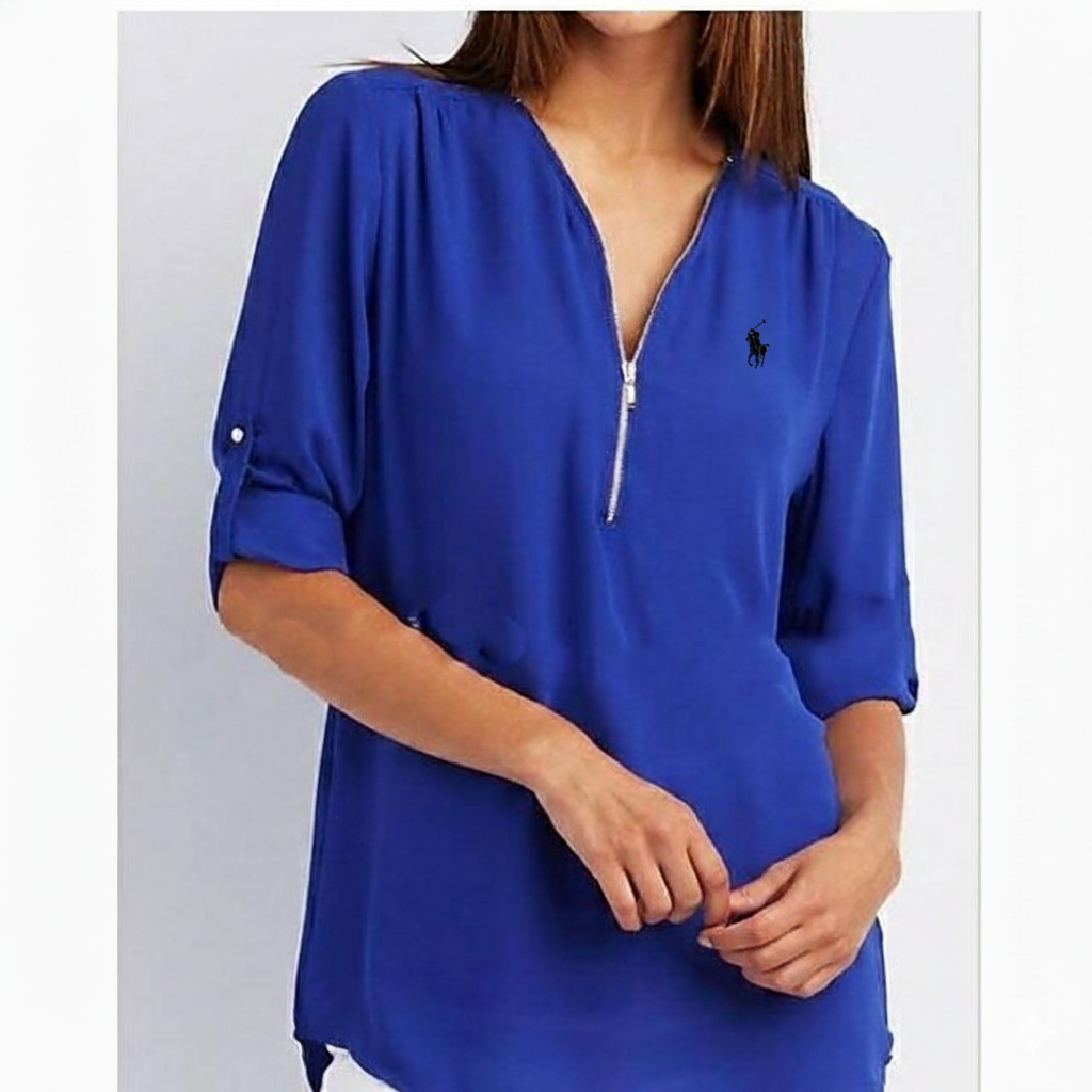 Blouse Parisienne Zip