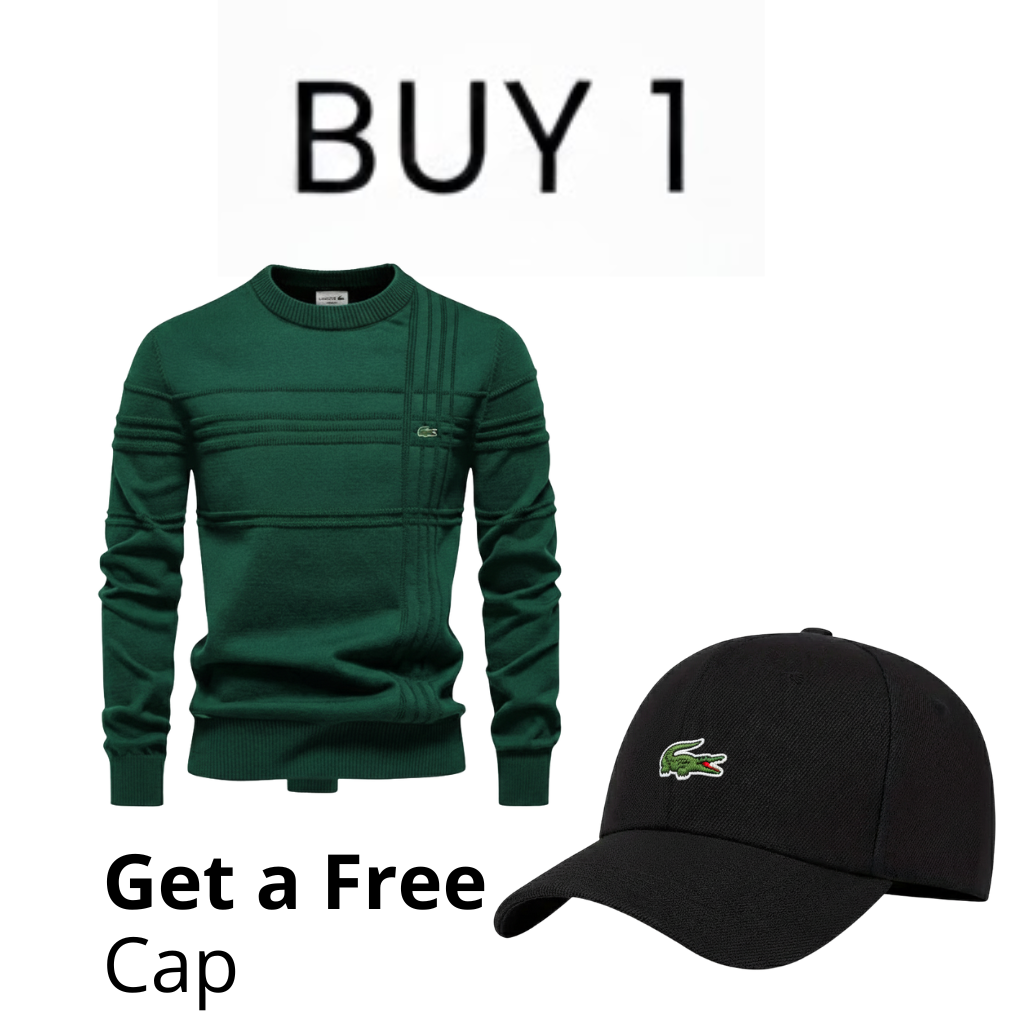 [Buy 1 + Free Cap] Men’s LC™ Pull Texturé (Liquidation)