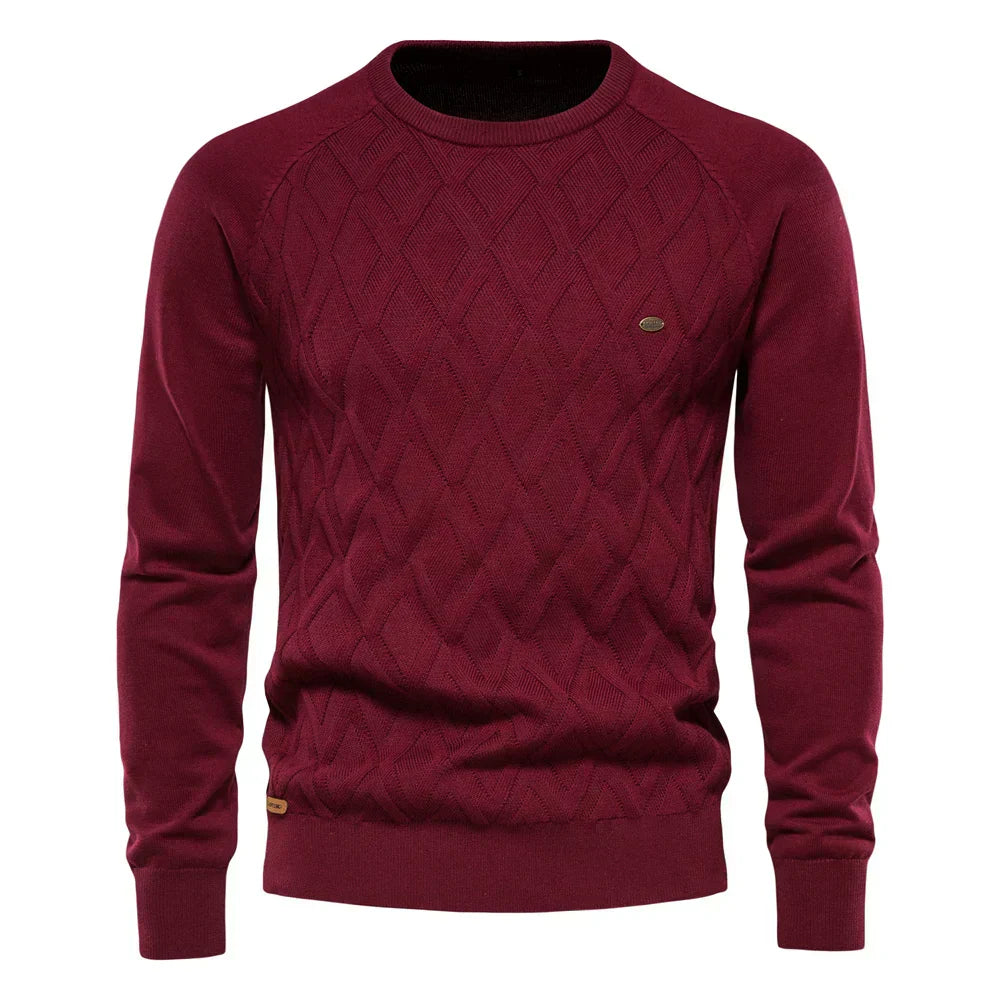 Eleganter Herrenpullover - Klassischer Komfort Fit