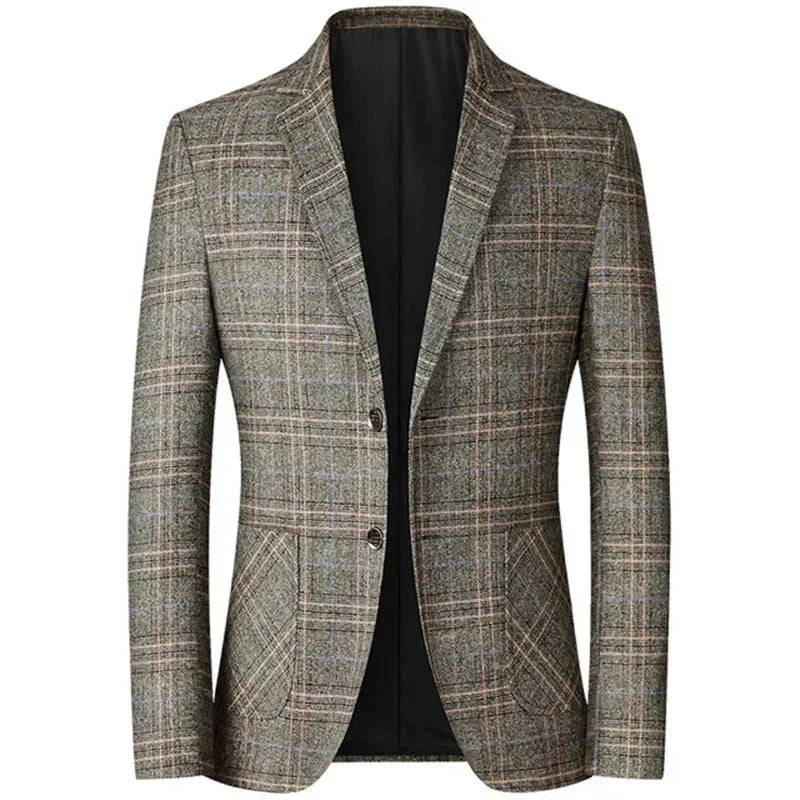 Herren Slim-Fit Freizeit-Sakko mit Eleganz